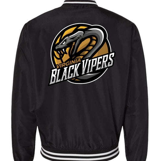 Black/ White Stripe - BACK