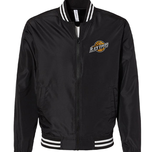 Black/ White Stripe - FRONT